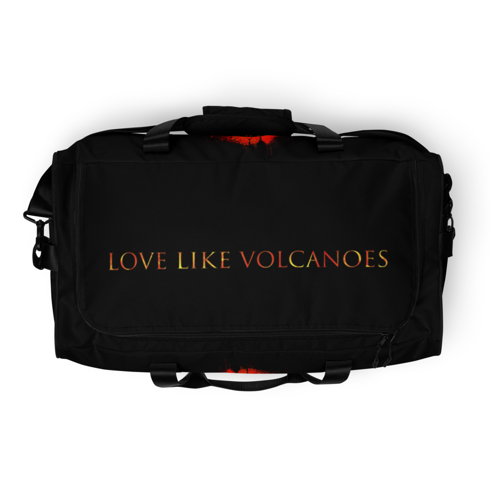 TRAVEL BAG - VOLCANOES WITH "LOVE LIKE VOLCANOES"