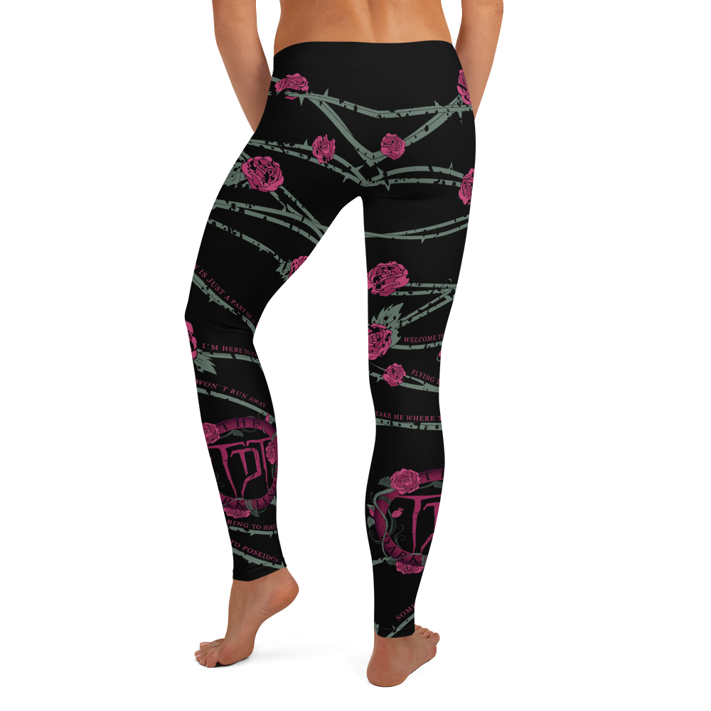 Leggings - Crest Rose