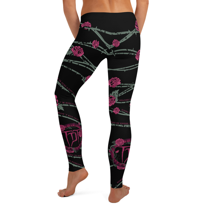 Leggings - Crest Rose