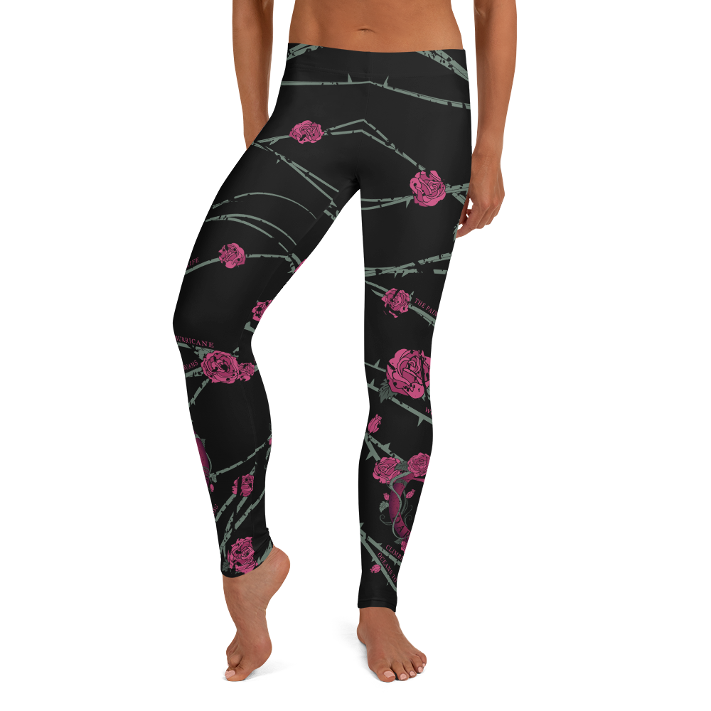 Leggings - Crest Rose