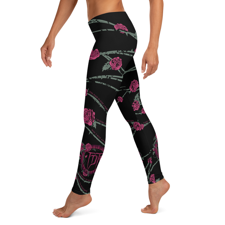 Leggings - Crest Rose