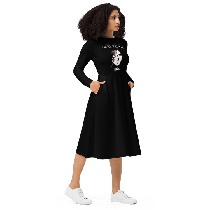 Long Sleeve Midi Dress - Classic RoXX Tour