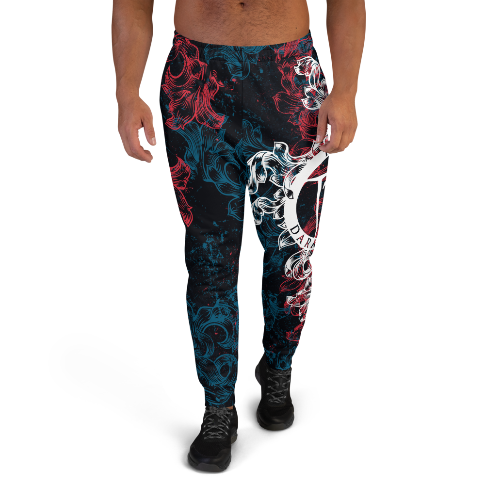 Jogging Pants Men Premium - Coat of Arms Floral