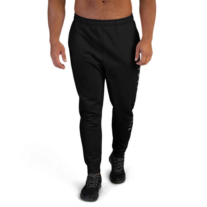 Jogging Pants Men Premium - The Dark Tenor Logo, black