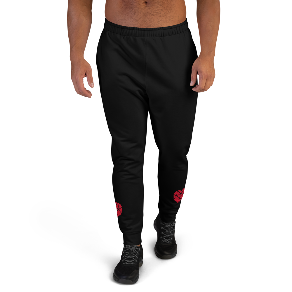 Men's Jogging Pants - Heart, I Love TDT