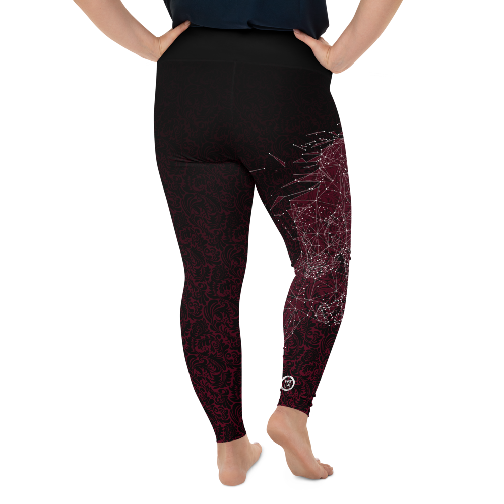 Plus Size Leggings - Wild Horses