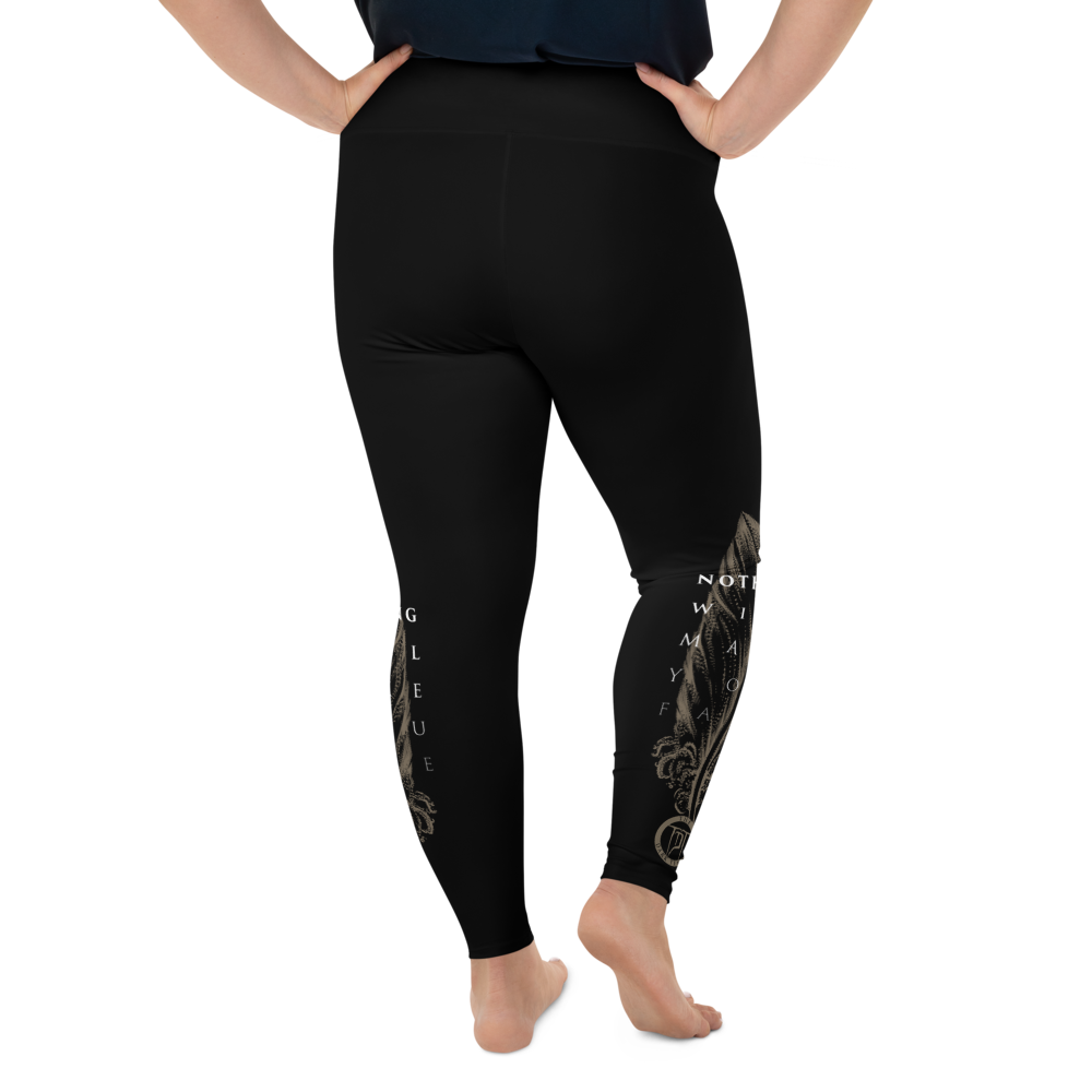 Plus Size Leggings - Fade