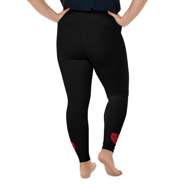 Plus Size Leggings - Heart, I Love TDT