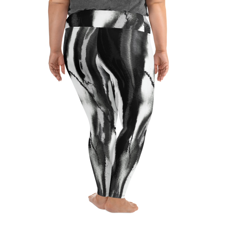 Plus Size Leggings - In the Shadows