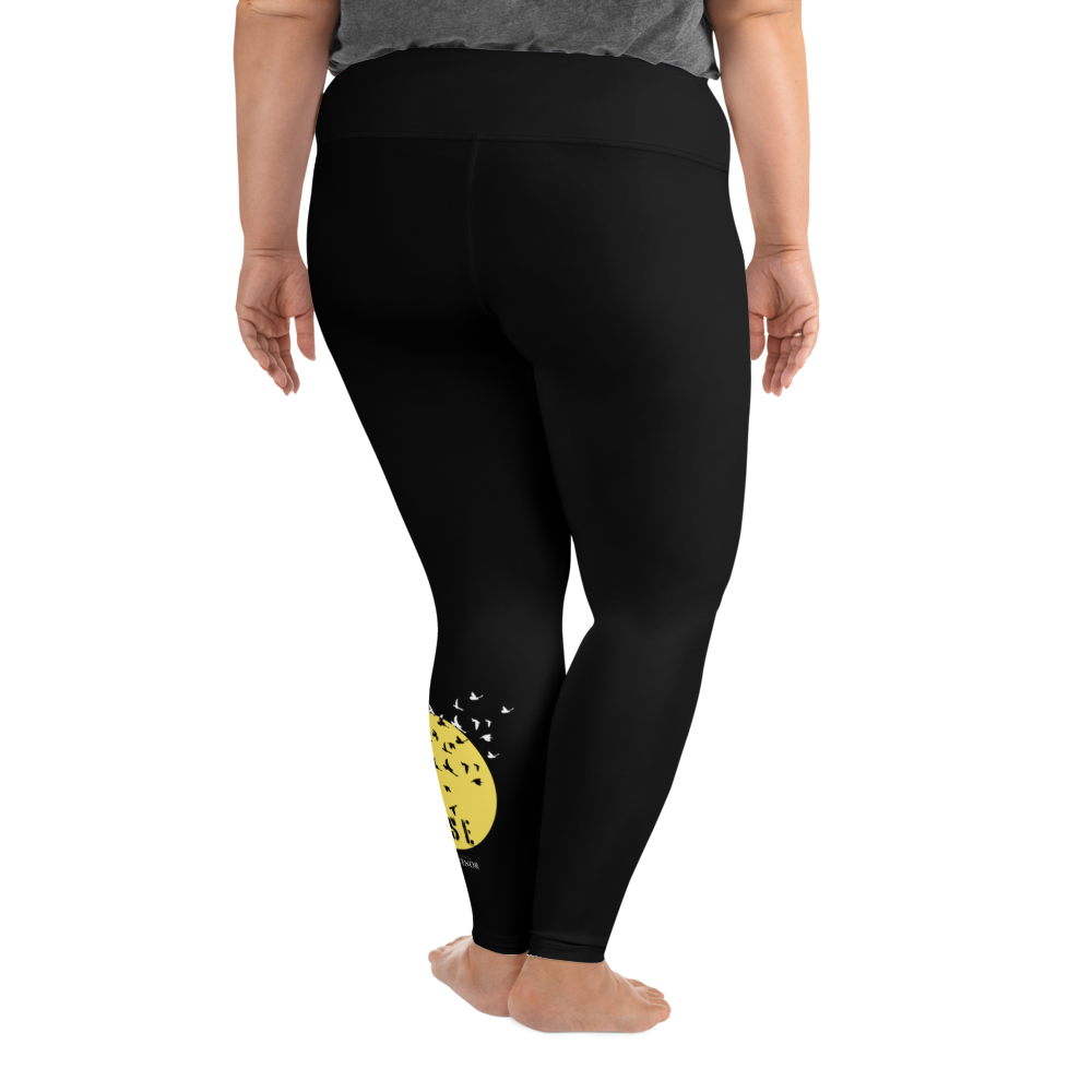 Plus Size Leggings - Rise, Sun and Raven