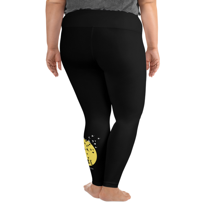 Plus Size Leggings - Rise, Sun and Raven