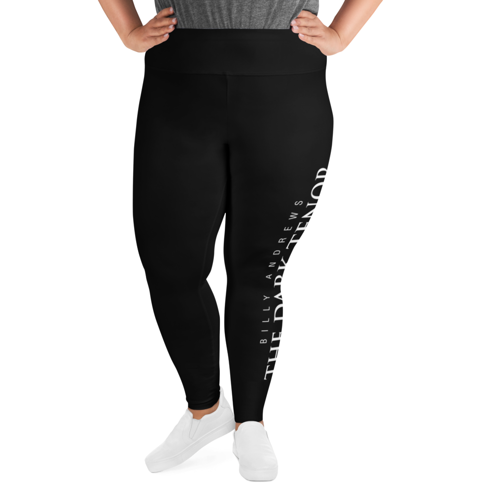 Plus Size Leggings - The Dark Tenor Logo, Black