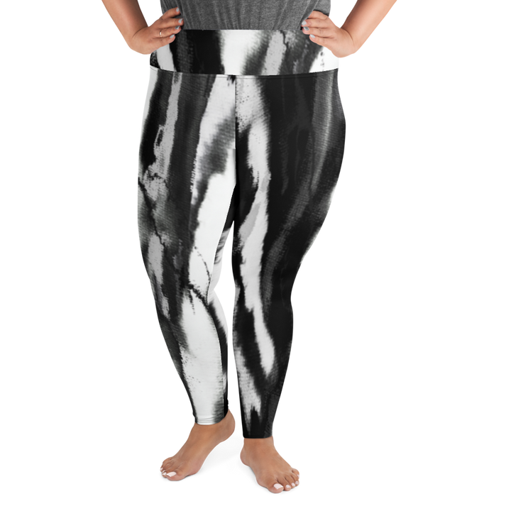 Plus Size Leggings - In the Shadows