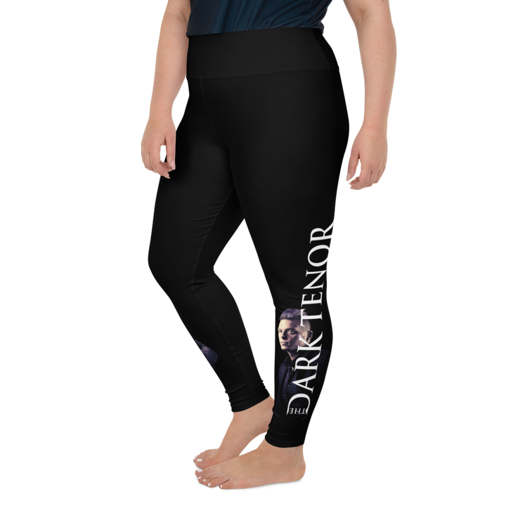 Plus Size Leggings - Ultraviolet Hearts, The Phantom &amp; Billy, Black