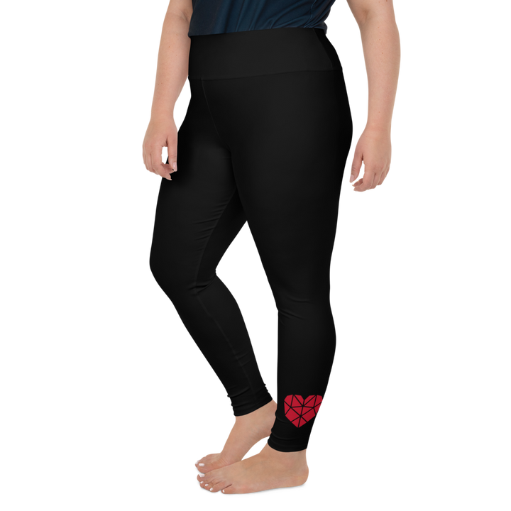 Plus Size Leggings - Heart, I Love TDT