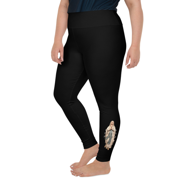 Plus Size Leggings - Dona Nobis Pacem, Ultraviolet Hearts