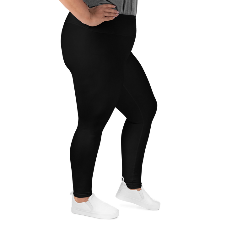 Plus Size Leggings - The Dark Tenor Logo, Black