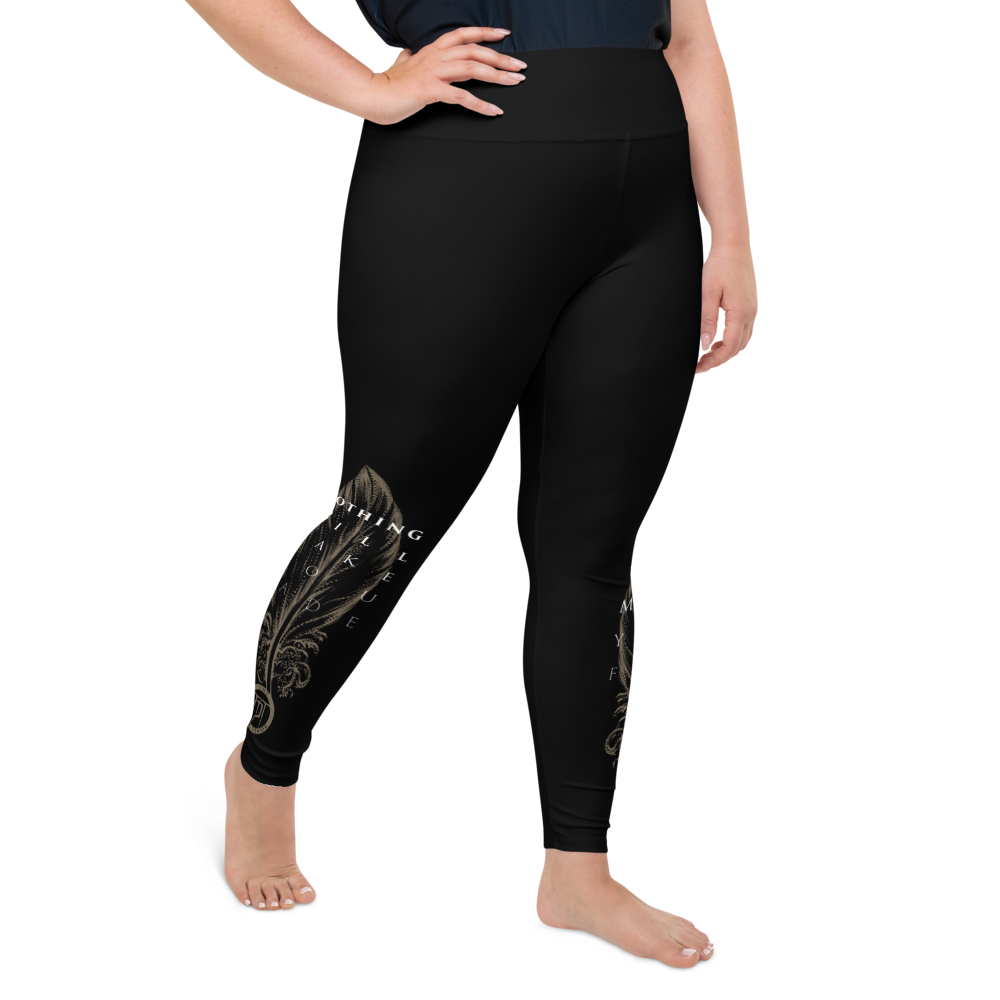 Plus Size Leggings - Fade