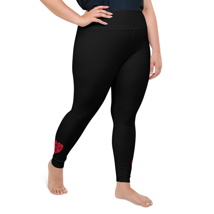 Plus Size Leggings - Heart, I Love TDT