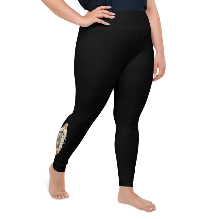 Plus Size Leggings - Dona Nobis Pacem, Ultraviolet Hearts