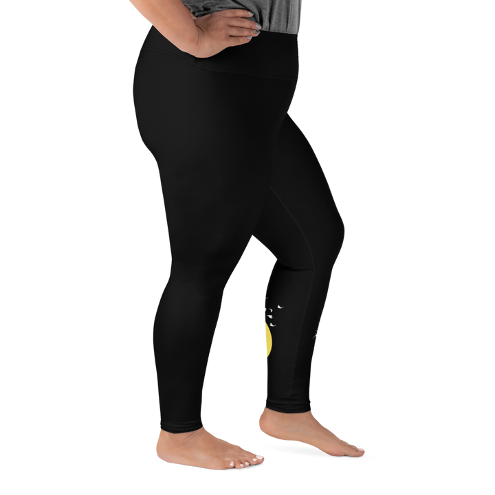 Plus Size Leggings - Rise, Sun and Raven