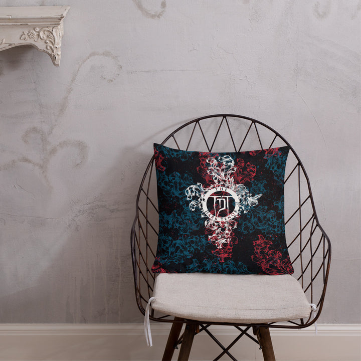 Cushion Premium - Coat of Arms Floral