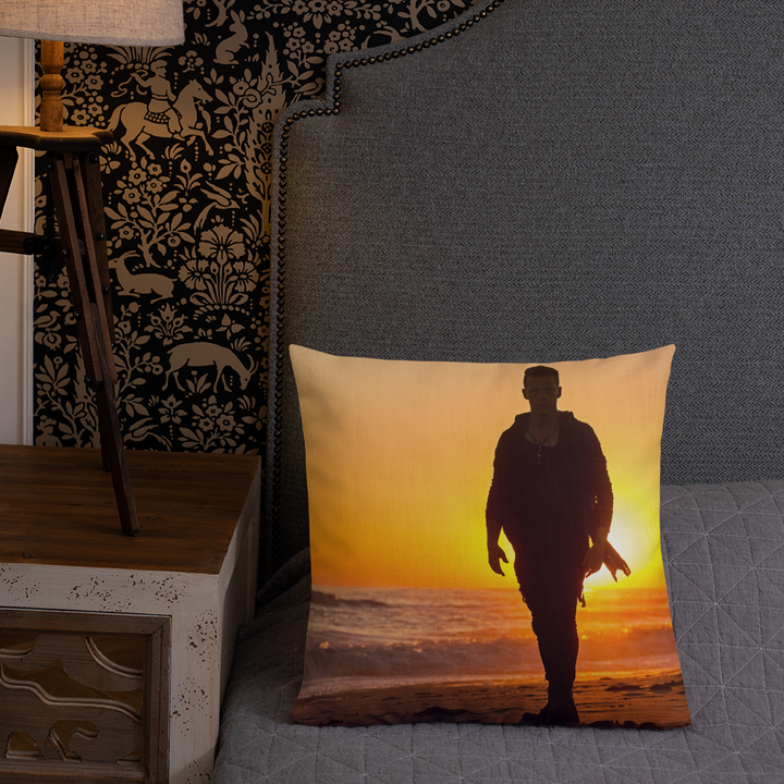 Pillow Premium - Sunset in Namibia