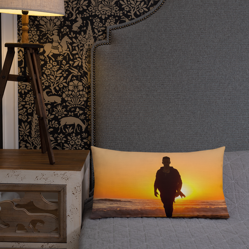 Pillow Premium - Sunset in Namibia