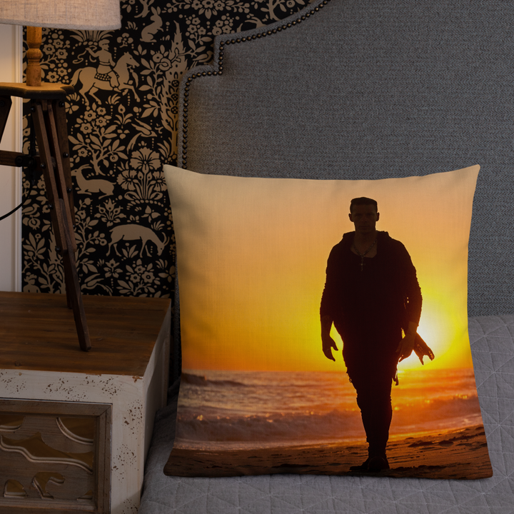 Pillow Premium - Sunset in Namibia