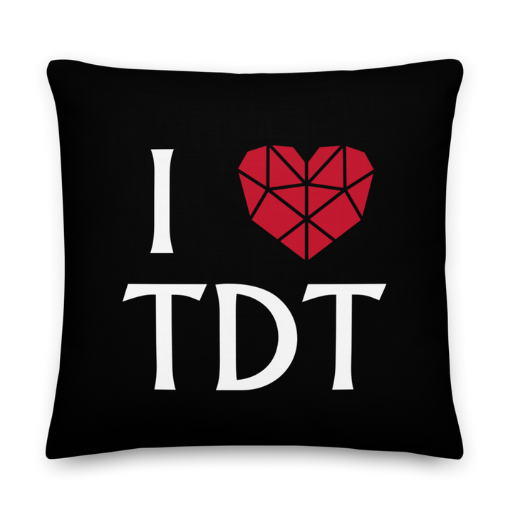 Pillow Premium - I Love TDT