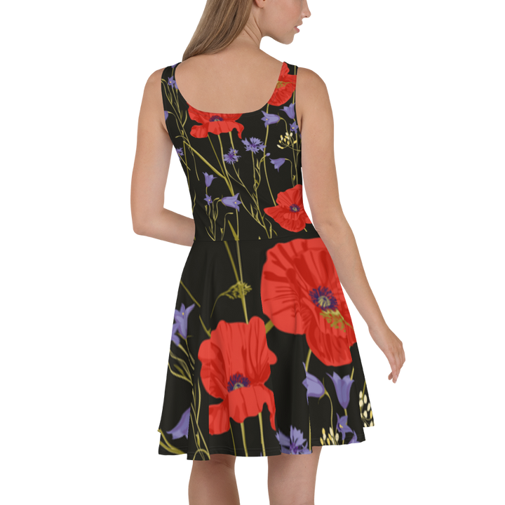 Kleid - Mohnblumen