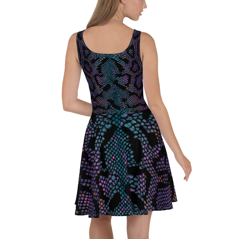 Dress - Purple Snake