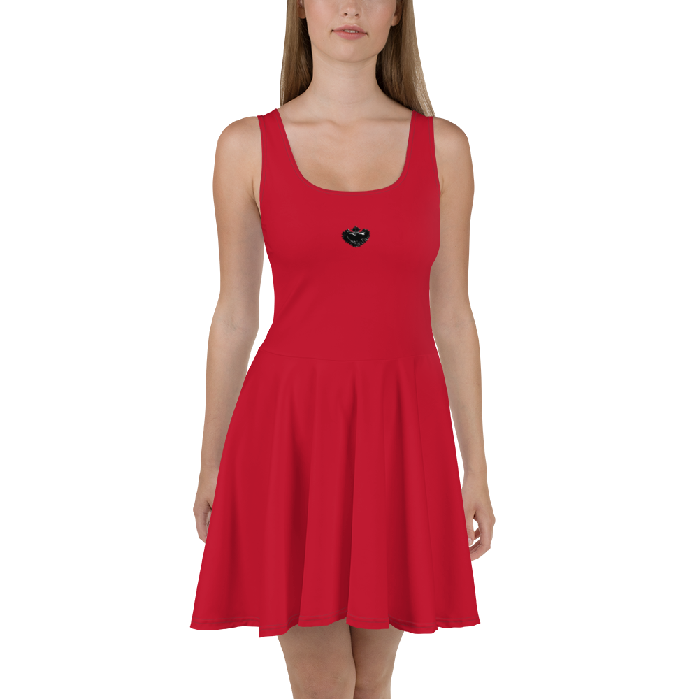 Dress - Darker Hearts, Black Heart, red