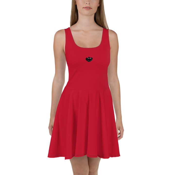 Dress - Darker Hearts, Black Heart, red