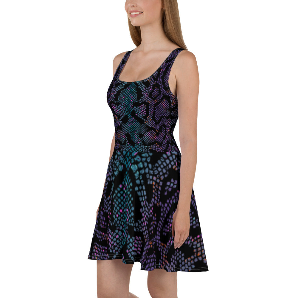 Dress - Purple Snake