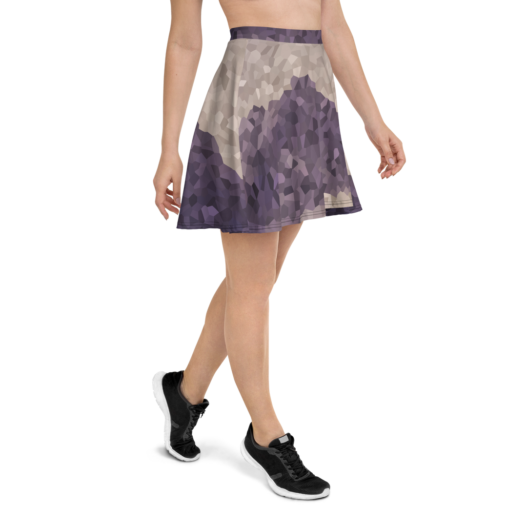 Skirt Women - Ultraviolet Hearts