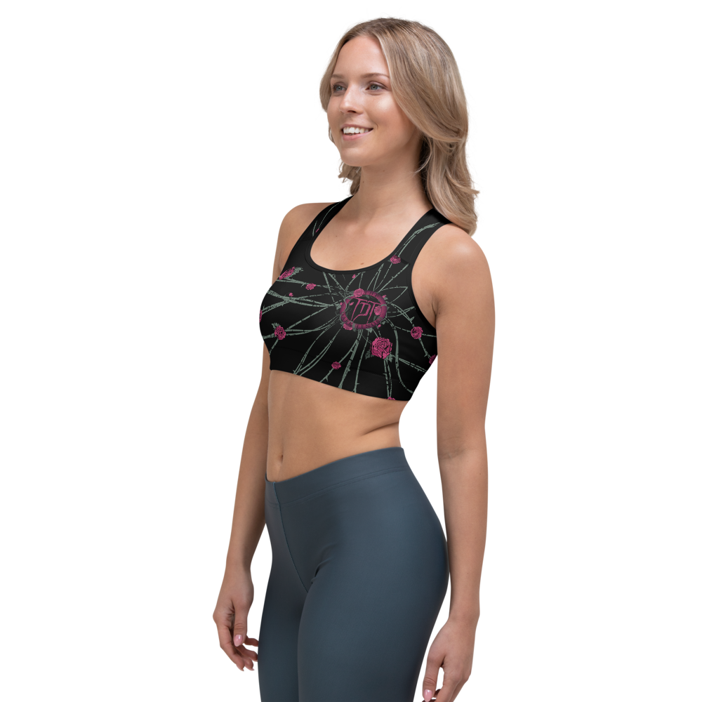 Sports Bra - Rose Crest