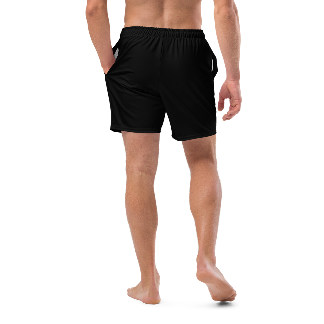 Men's Swim Trunks - Red Raven Logo