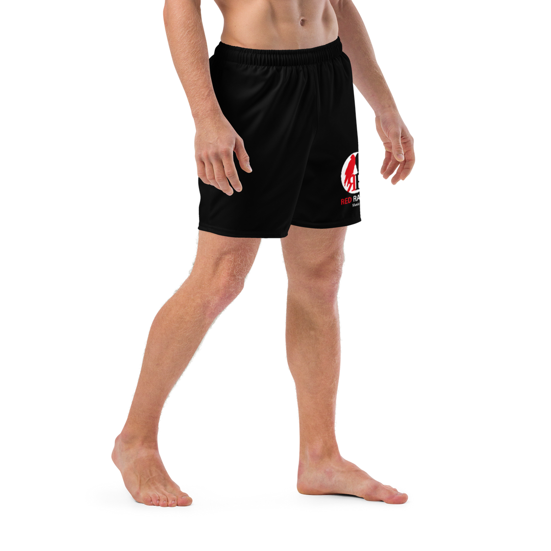 Men's Swim Trunks - Red Raven Logo