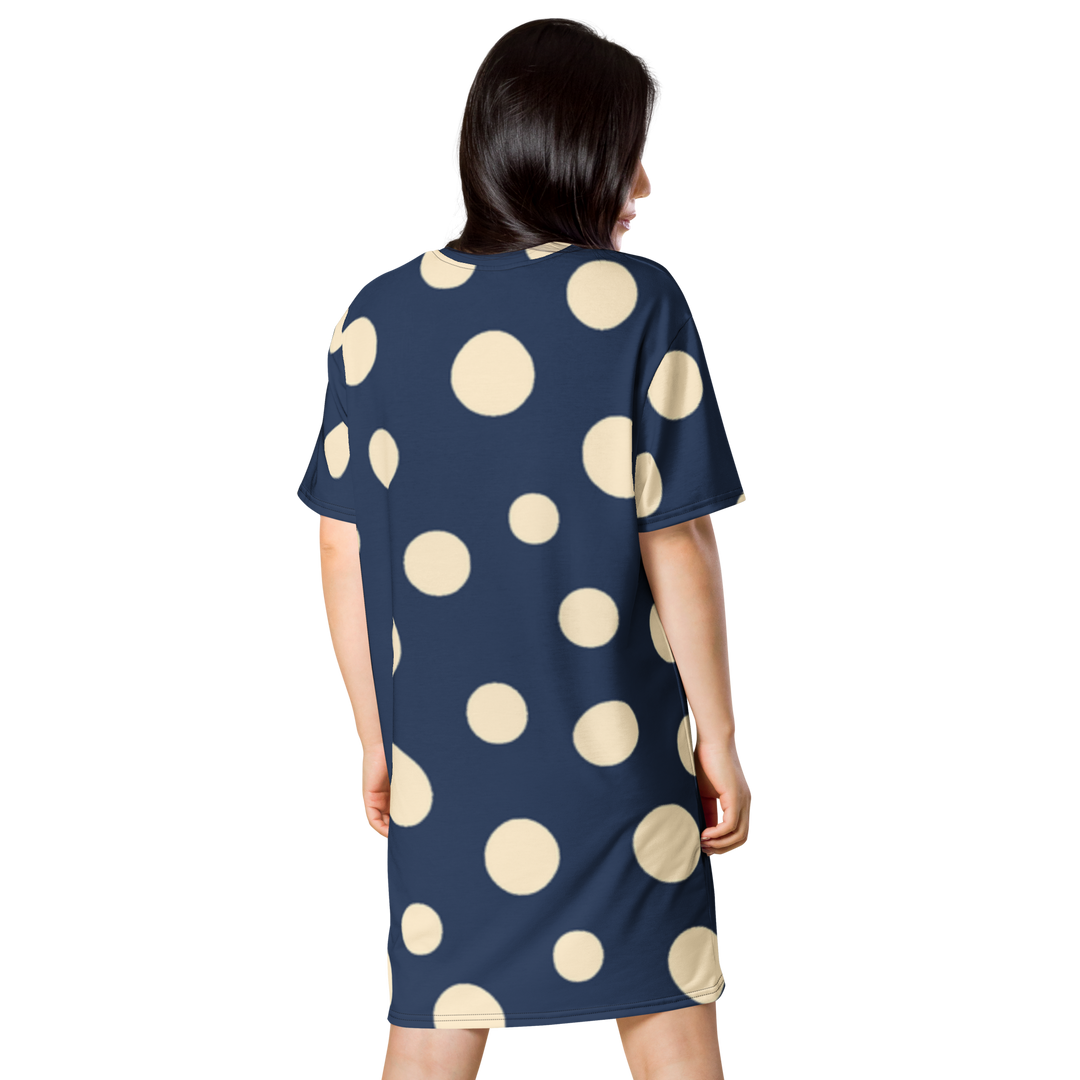 Premium T-Shirt Dress - Dots