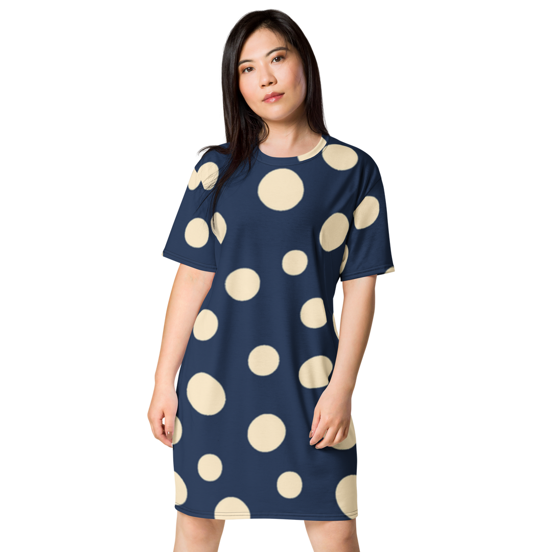 Premium T-Shirt Dress - Dots