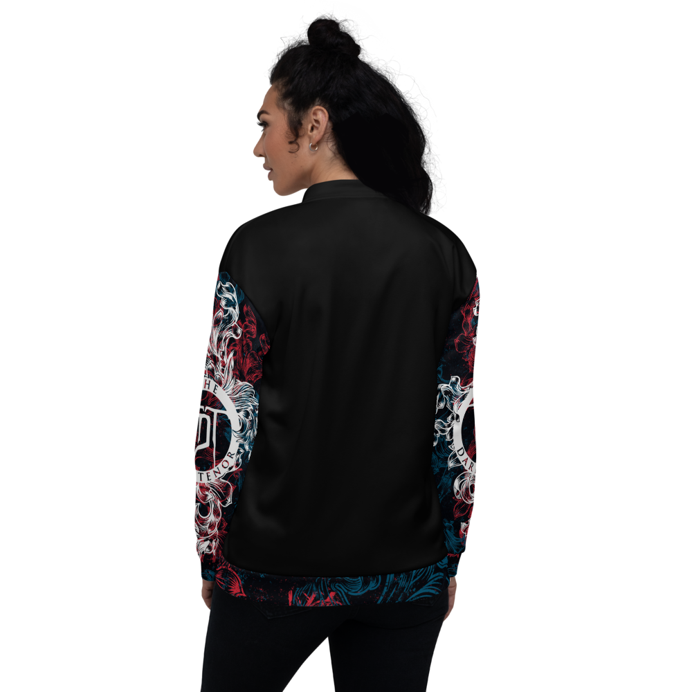 Bomber Jacket Women - Crest Floral