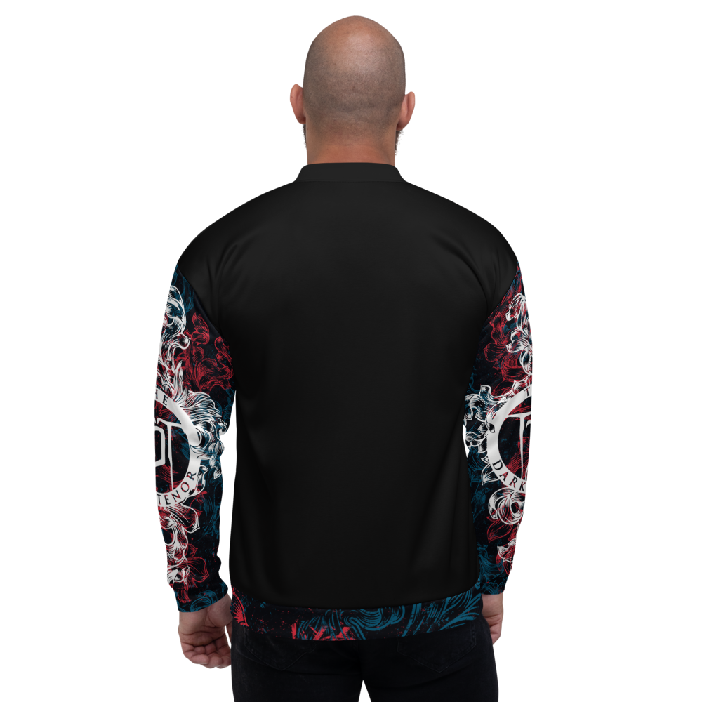 Bomber Jacket Men - Crest, Floral