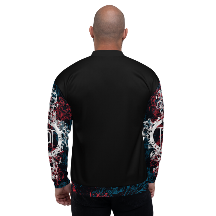 Bomber Jacket Men - Crest, Floral