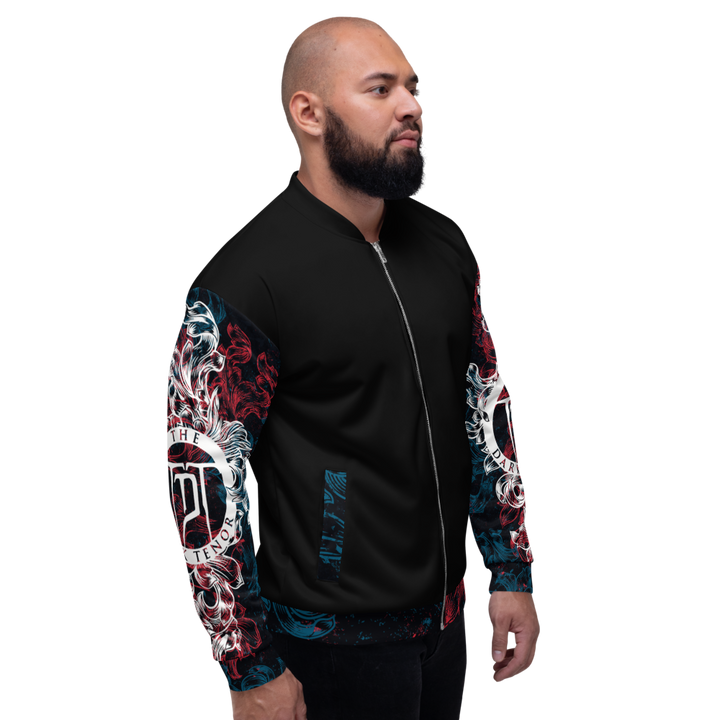 Bomber Jacket Men - Crest, Floral