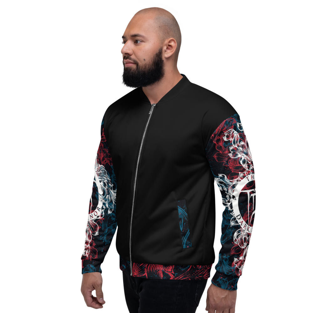 Bomber Jacket Men - Crest, Floral