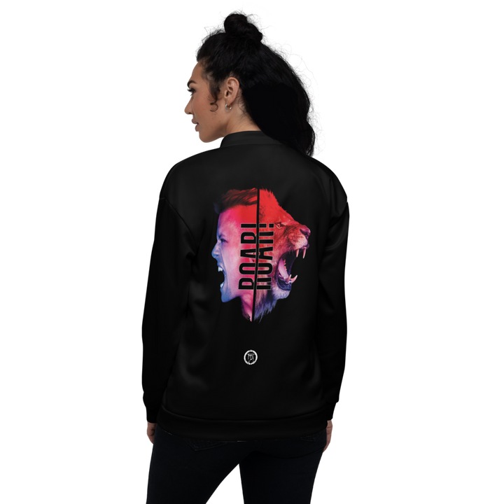 Bomber Jacket Women - When You Roar, Black