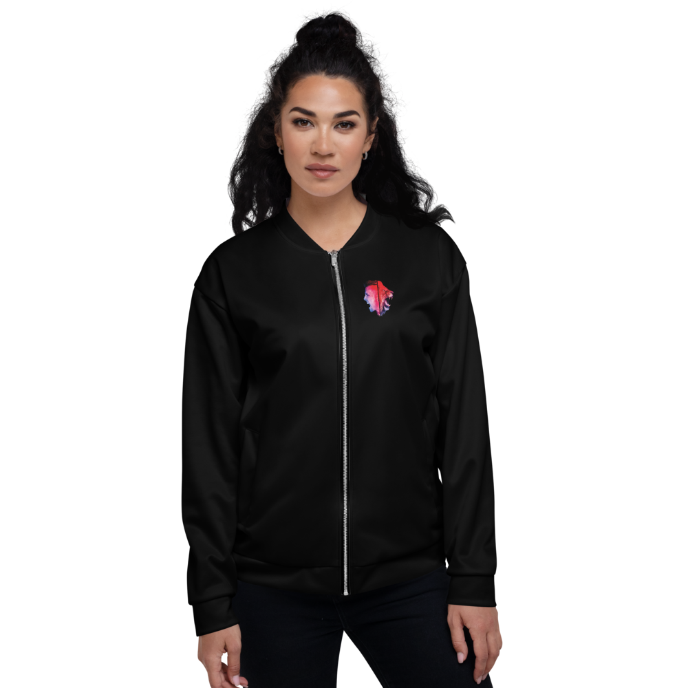 Bomber Jacket Women - When You Roar, Black