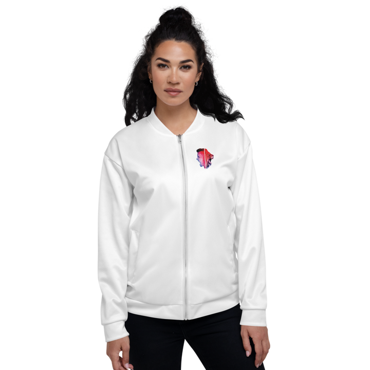 Bomber Jacket Women - When You Roar, White