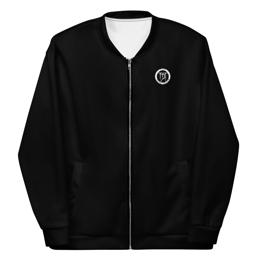 Bomber Jacket Men - Winter Lights Tour 2021, Crest, black